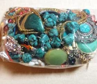Vintage and Modern Damaged Or Broken Costume Jewelry Mystery Craft Lot 1 Pound