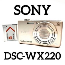 Fotocamera digitale compatta Sony Cyber-shot DSC-WX220 oro testata eccellente