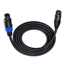 Speakon to XLR Extension Cable Speakon Male to Female Wire Cord Speaker Cable