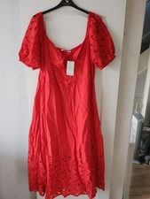 Ladies Red Dress Size 20