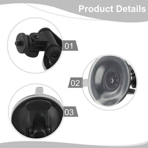 Sucker Car Mount Camera GPS Bracket Stand Mini Portable Cam Webcam Video - Picture 7 of 17
