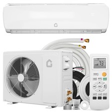 12000BTU Mini Split AC Heater 19 SEER2 Inverter Ultra-Quiet 42dB Cools 750 Sq Ft
