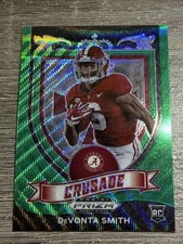 2021 Panini Prizm Draft Picks Collegiate #165 DeVonta Smith Green Wave