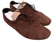 Ultimate Men's Brown Suede Leather Dance Shoes 11.5 Latin Jazz Swing Ballroom