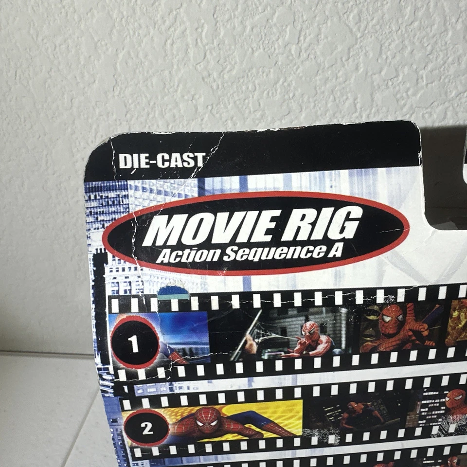 Camión Spider-Man 2006 Movie Rig secuencia de acción A con lente deslizante B31 Foto 3 de 4