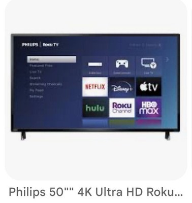 Philips 7000 Series 50PUL7552/F7 50'' 4K LED Smart TV