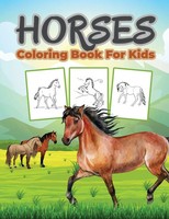 Bmpublishing | Horse Coloring Book For Kids | Taschenbuch | Englisch (2021)