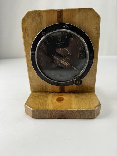 WWI Tycos Type B Aircraft Altimeter U. S. Army Signal Corps. 1914-1918 20000 ft.
