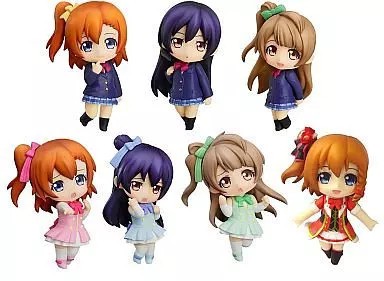 Love Live Nendoroid Petit Mini Figur Set 7 Arten Sammlerstück