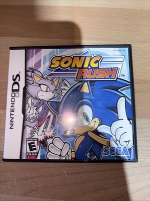 Sonic Rush (Nintendo DS, 2005) Komplett Originalverpackt Top Zustand