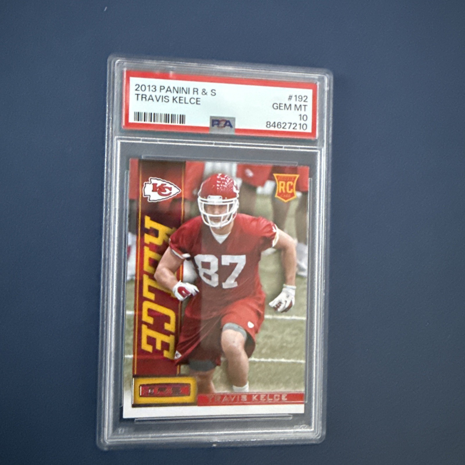2013 Panini Rookies & Stars #192 Travis Kelce PSA 10