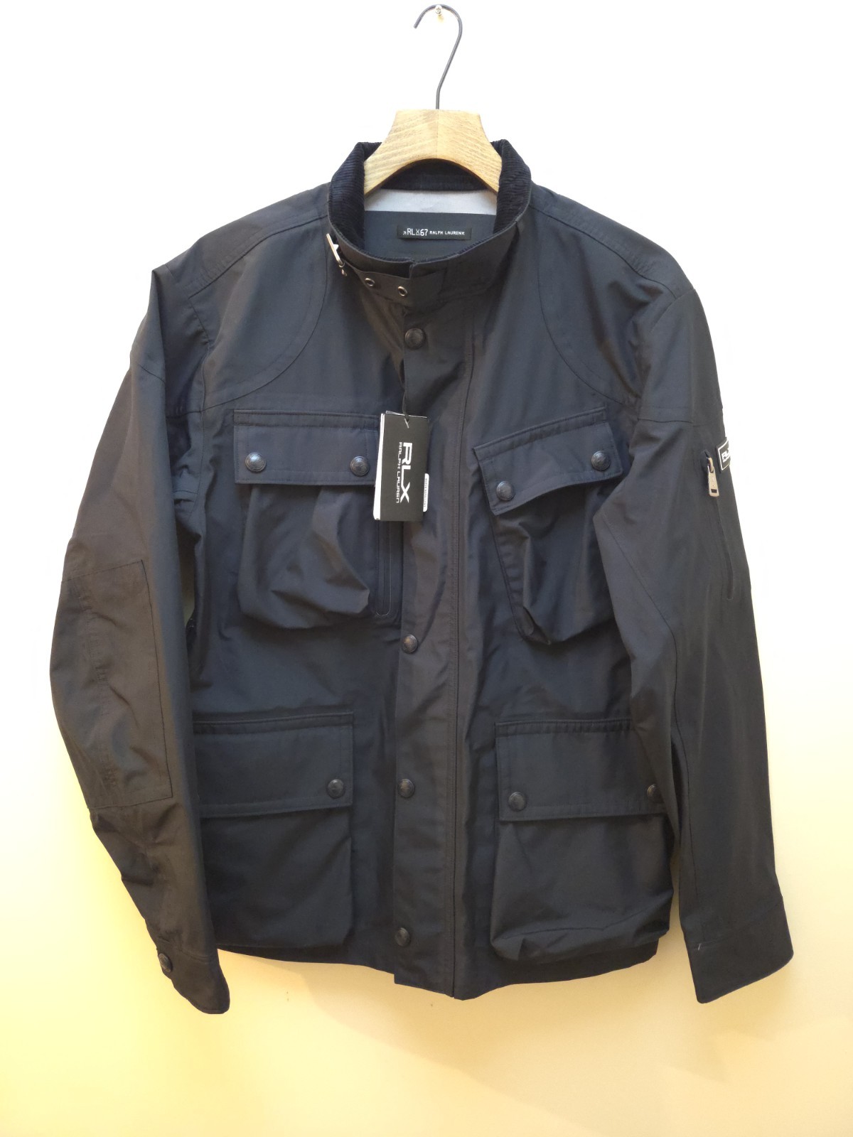 RALPH LAUREN RLX67 REPELLENT JACKET KLINE 4 POCKET NAVY SIZE SMALL NEW RRP £849 image 5