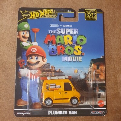 Hot Wheels Plumber Van The Super Mario Bros Movie