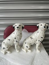 Vintage Melba Ware Dalmatian Dog Figurines