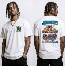 BiG Johnson Hockey STICKS DOUBLE SIDED T Shirt Full Size S-5XL