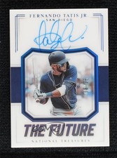 2020 Panini National Treasures The Future 8/25 Fernando Tatis Jr Auto 0f6e