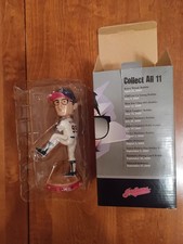 Cleveland Indians Ricky Vaughn Bobblehead Orig. Box + Program Major League Movie