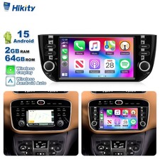For Fiat Punto 2010-2016 Linea 12-15 Android15 Apple Carplay Car Radio Head Unit