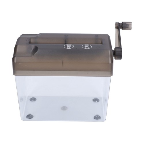 Manual Paper Shredder,Portable Manual Compact Structure Simple Hand Crank Shr... - Picture 2 of 9