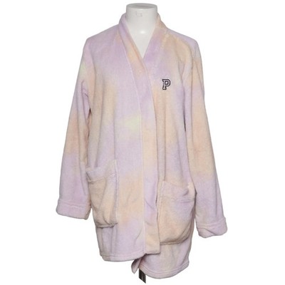 Pink Victoria's Secret, Bademantel, Größe: M/L, Lila/Beige/Mehrfarbig #yPe