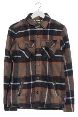 PULL & BEAR Veste chemisier Dames Veste T EU 36 brun-noir-orange clair - Photo 1/4
