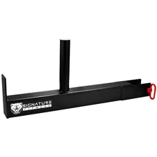 Signature Fitness Plate Loaded Lever Arm Attachment for Power Racks & Squat S...