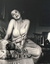 TINA LOUISE SIGNÉE À LA MAIN 8 X 10 GILLIGAN'S ISLAND GINGER STAR DE CINÉMA CHAUDE ET BELLE