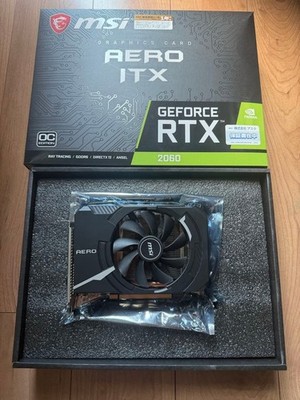 MSI GeForce RTX 2060 AERO ITX OC Graphics Card 6GB GDDR6