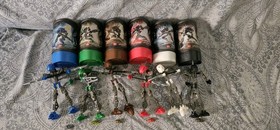 Bionicle Rahkshi Set of 6: 8587 8588 8589 8590 8591 8592 + Canisters & Manuals
