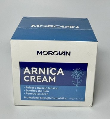 Morovan Arnica Cream Professiinal Strength Formulation 8.52 Oz New In Sealed Box