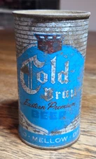Vintage 12oz Cold Brau Flat Top Beer Can