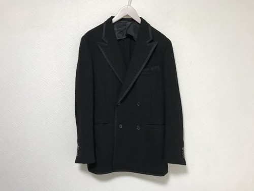 United Arrows Sovereign Wool Double-Breasted Suit Jacket Black Men’s L 48