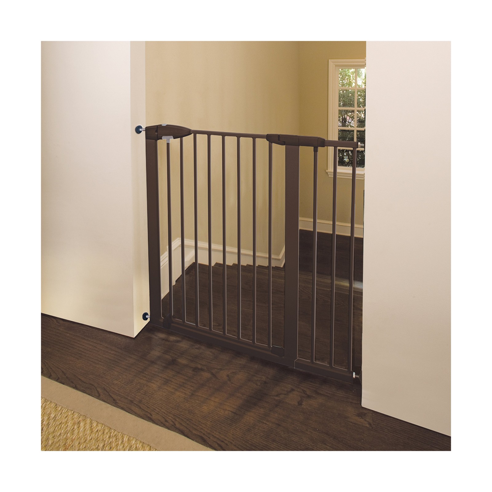 Munchkin® Easy Close XL™ Pressure Mounted Baby Gate for Stairs, Hal..