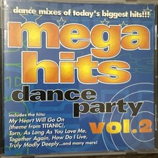 Mega Hits Dance Party Vol. 2, 1998 CD EXCELLENT