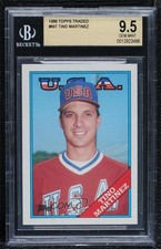 1988 Topps Traded Box Set Tino Martinez #66T BGS 9.5 GEM MINT 1b4