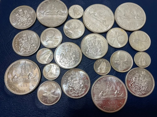 Canada 80% Silver Bullion Coins $10.00 face Value