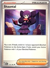 Shauntal Paradox Rift 174/182 Uncommon Pokemon Near Mint Pokemon Card