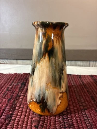 Vintage Brush McCoy Brown Drip Glaze Number 746 Vase