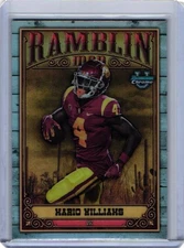 2023 Bowman Chrome University Ramblin Man SP #RM-7 Mario Williams Rookie USC