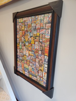 希少　洋画　レトロカード　245枚　まとめ　toppp ,inkworks等 Topps Wacky Packages 1979 Framed Collage Approx. 80+ Stickers 1 of