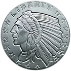 Silver 1/4 oz Incuse Indian Round