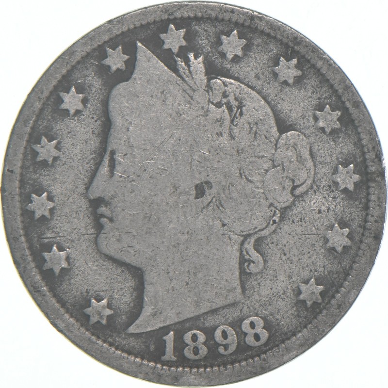 1898 Liberty V Nickel G *3734