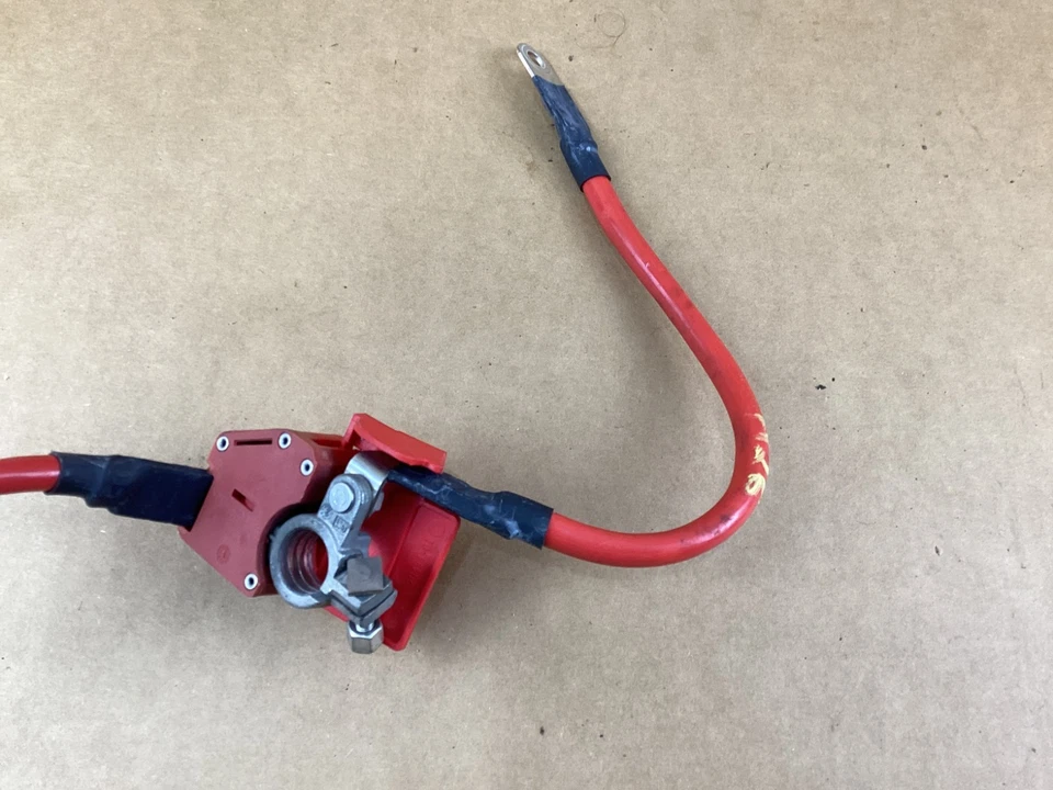 BMW 320i xDrive 2013-2018 2,0 L batería terminal positivo cable maletero 9214506 OEM Foto 4 de 4