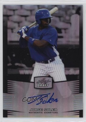 2012 Leaf Metal Draft Silver /99 Jorge Soler #BA-JS1 Auto