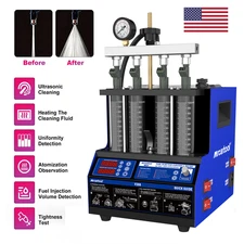 V308 Auto Car Ultrasonic Fuel Injector Tester Cleaner Heated Cleaning Machine