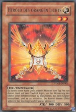 YuGiOh Herold des orangen Lichts TDGS-DE082 Rare Good unl.
