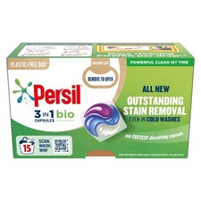 Persil 3 in 1 Bio Laundry Capsules 15 Washes