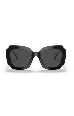 NEW PRADA Sunglasses for Women PR 16YS 09Q5S0 Black White Dark Grey