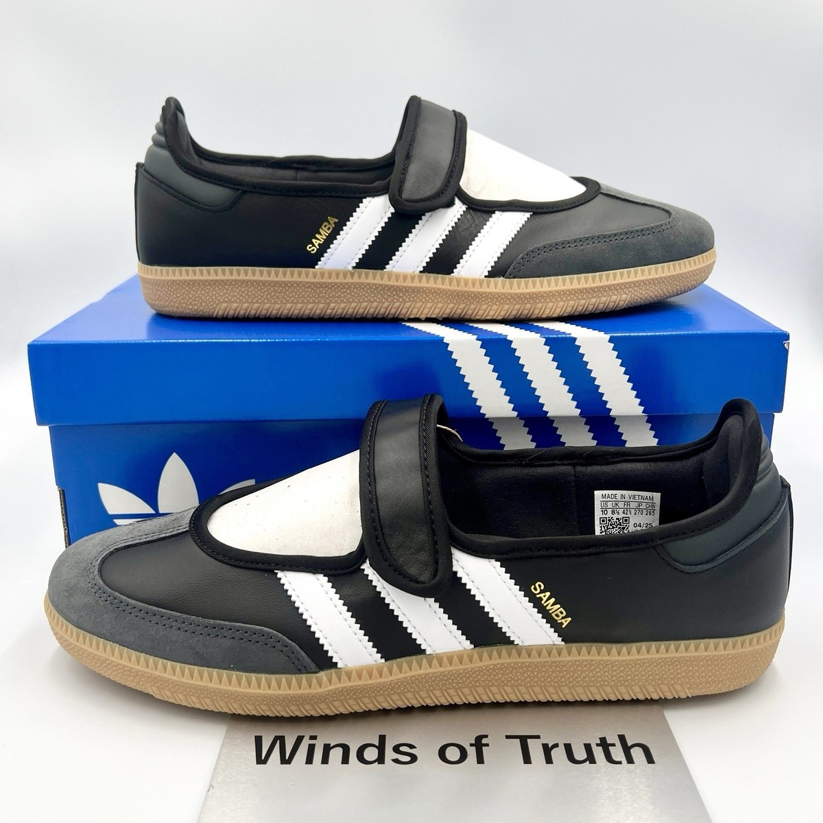 Adidas SAMBA JANE JQ6445 Core Blak Women's Sneakers US 5 - 15 New