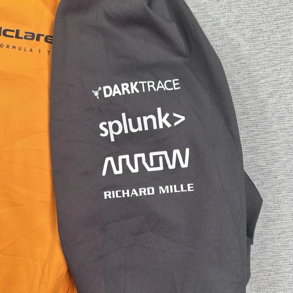 Толстовка с капюшоном мужская Castore McLaren F1 XL оранжевая логотип команды Формулы 1 пуловер эластичная - Изображение 4 из 4